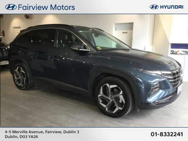 Hyundai Tucson SUV, Petrol Hybrid, 2023, Blue