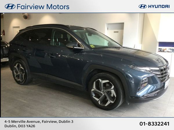 Hyundai Tucson SUV, Petrol Hybrid, 2023, Blue
