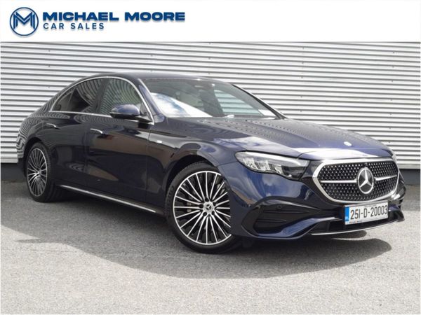 Mercedes-Benz E-Class Saloon, Diesel Plug-in Hybrid, 2025, Blue