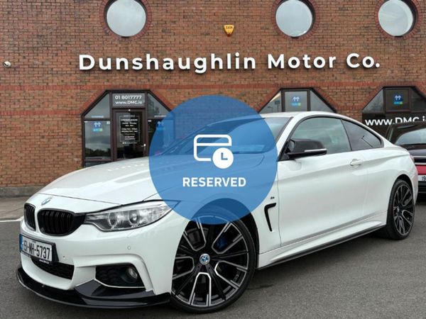 BMW 4-Series Coupe, Diesel, 2015, White