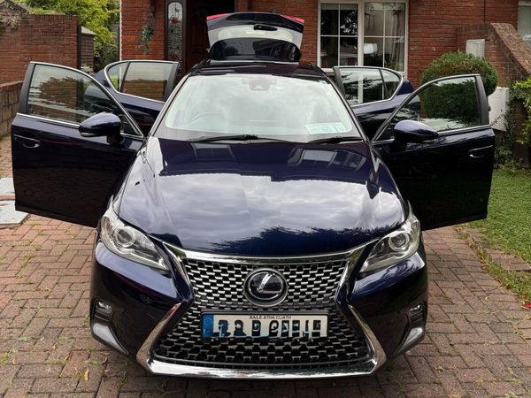 Lexus CT Hatchback, Petrol Hybrid, 2018, Blue