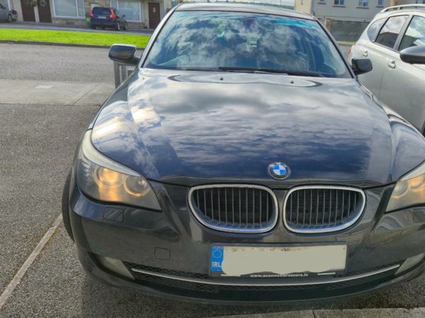 BMW 5-Series Saloon, Diesel, 2009, Black