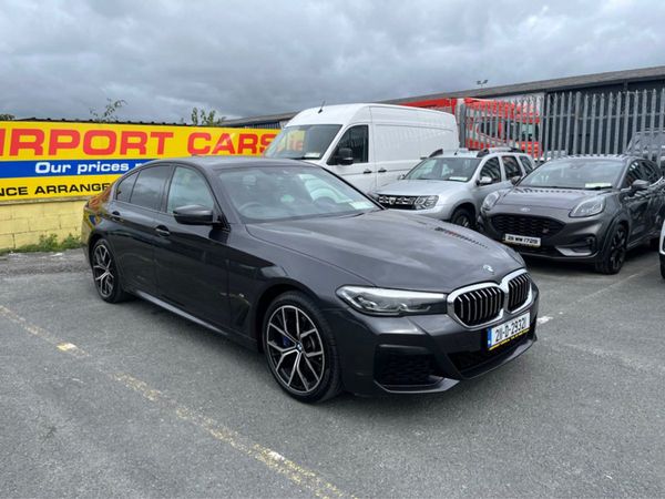 BMW 5-Series Saloon, Petrol Plug-in Hybrid, 2021, Grey
