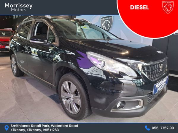 Peugeot 2008 Estate, Diesel, 2017, Black