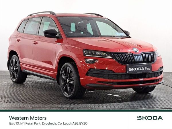 Skoda Karoq Estate, Diesel, 2020, Red