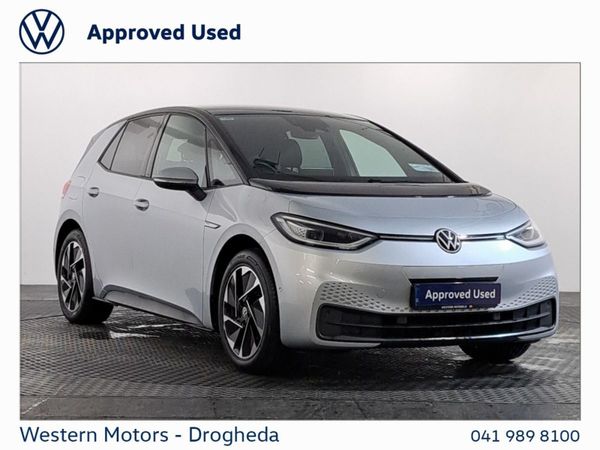 Volkswagen ID.3 Hatchback, Electric, 2022, Silver