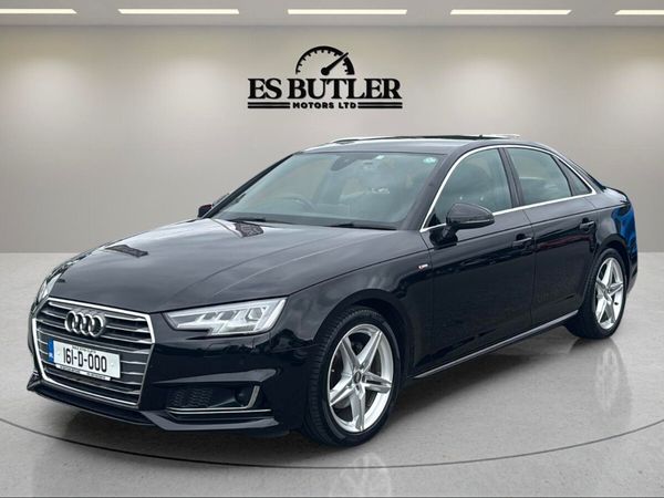 Audi A4 Saloon, Petrol, 2016, Black