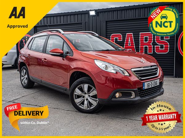 Peugeot 2008 SUV, Diesel, 2016, Red