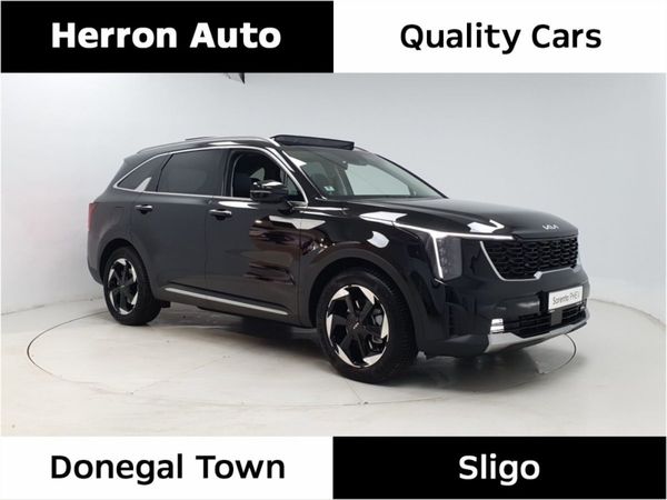 Kia Sorento SUV, Petrol Hybrid, 2025, Black