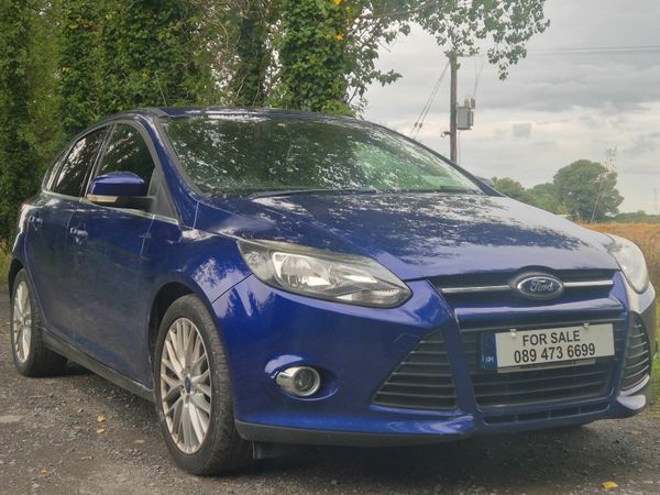 Ford Focus Hatchback, Petrol, 2014, Blue