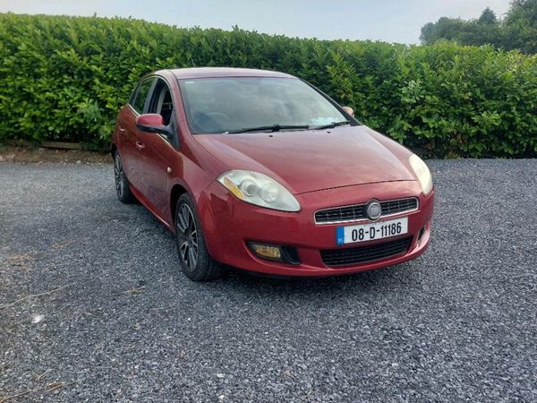 Fiat Bravo Hatchback, Petrol, 2008, Red