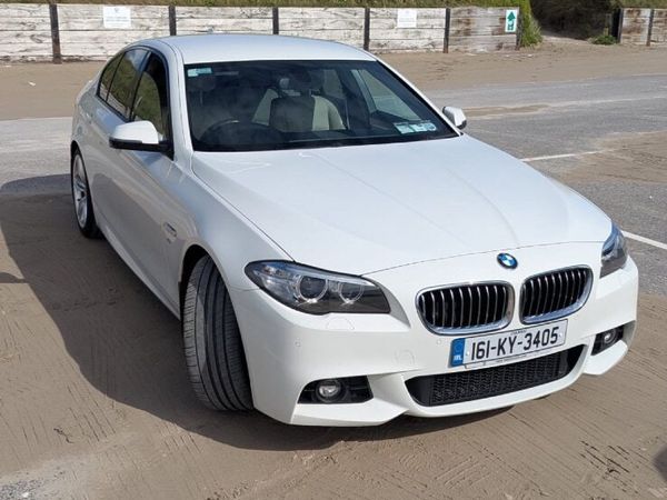 BMW 5-Series Saloon, Diesel, 2016, White