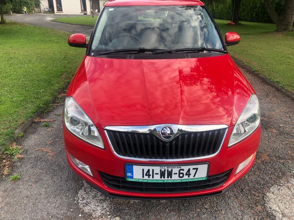 Skoda Fabia Estate, Diesel, 2014, Red