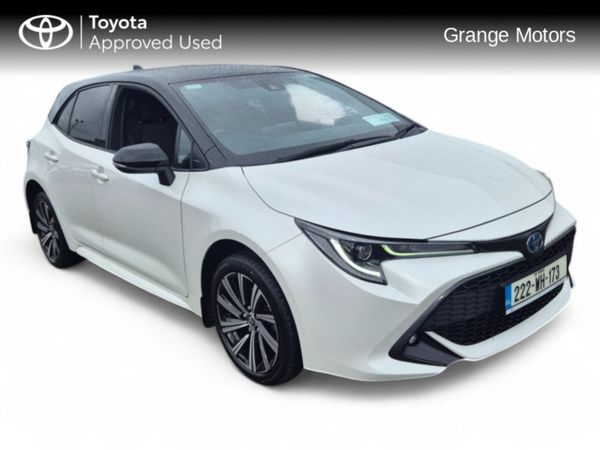 Toyota Corolla Hatchback, Petrol Hybrid, 2022, White