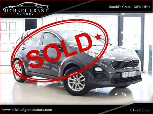 Kia Sportage SUV, Diesel, 2019, Grey
