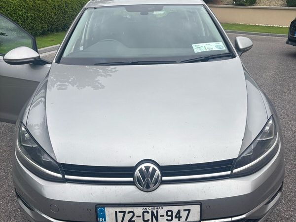 Volkswagen Golf Hatchback, Diesel, 2017, Silver