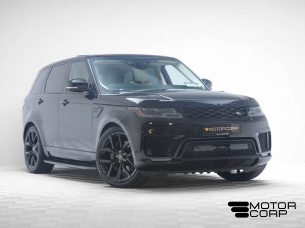 Land Rover Range Rover Sport SUV, Hybrid, 2019, Black