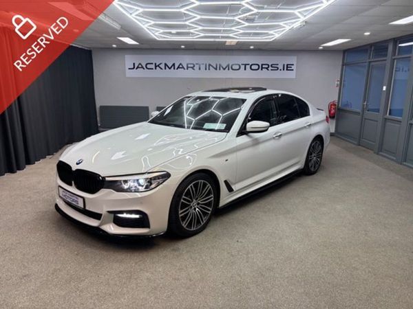 BMW 5-Series Saloon, Diesel, 2018, White