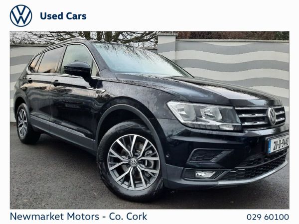 Volkswagen Tiguan Allspace SUV, Diesel, 2021, Black