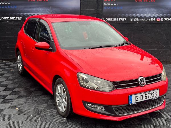 Volkswagen Polo Hatchback, Petrol, 2012, Red