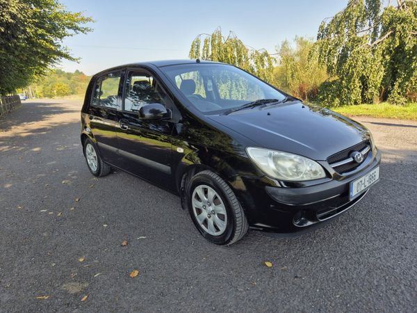 Hyundai Getz Hatchback, Petrol, 2007, Black