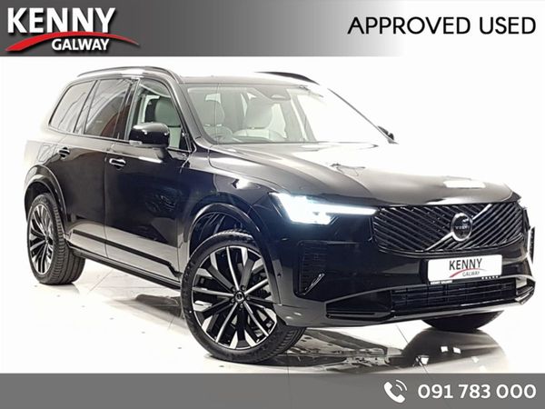 Volvo XC90 MPV, Petrol Plug-in Hybrid, 2025, Black