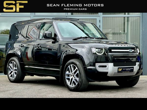 Land Rover Defender Estate, Petrol Plug-in Hybrid, 2024, Black