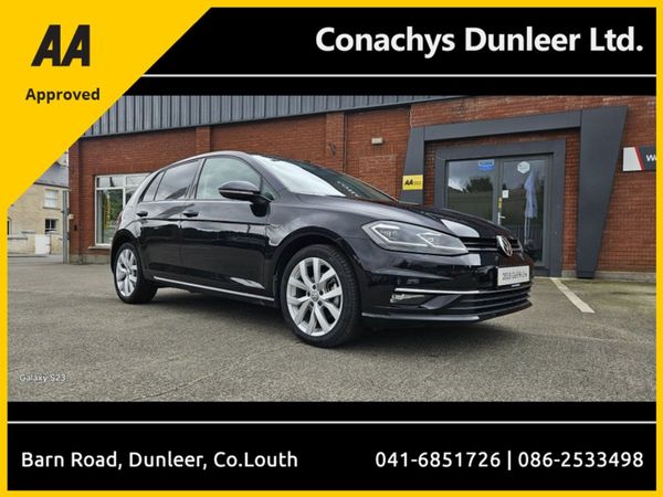 Volkswagen Golf Hatchback, Petrol, 2018, Black