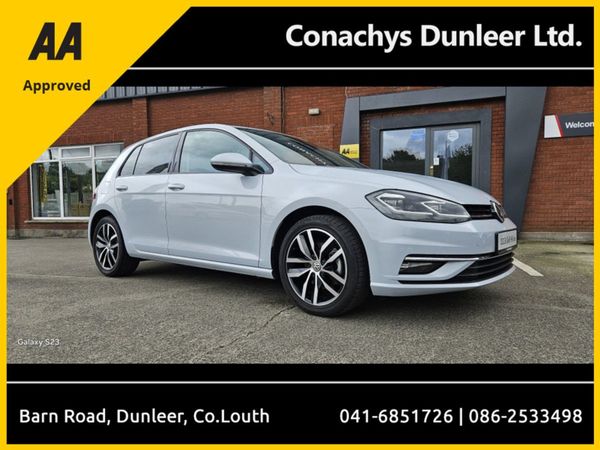Volkswagen Golf Hatchback, Petrol, 2018, White