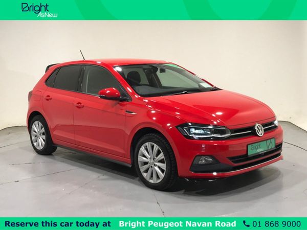 Volkswagen Polo Hatchback, Petrol, 2018, Red