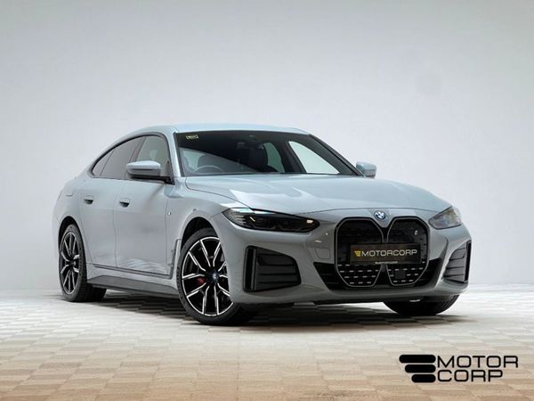 BMW i4 Coupe, Electric, 2022, Grey