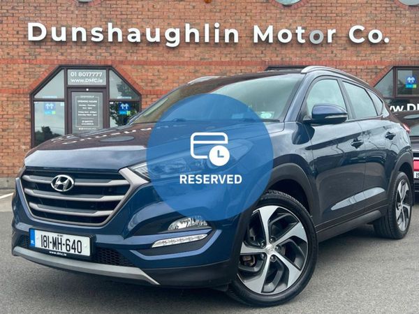 Hyundai Tucson MPV, Diesel, 2018, Blue