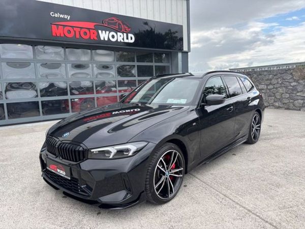 BMW 3-Series Estate, Hybrid, 2024, Black