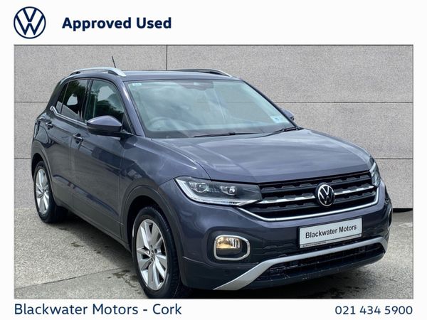 Volkswagen T-Cross SUV, Petrol, 2022, Grey