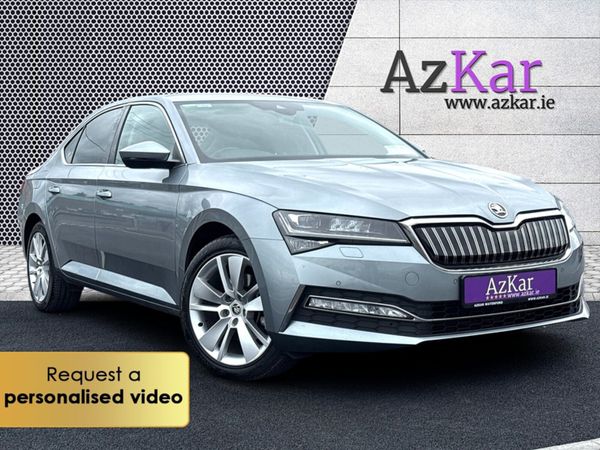 Skoda Superb Saloon, Petrol Plug-in Hybrid, 2021, Grey