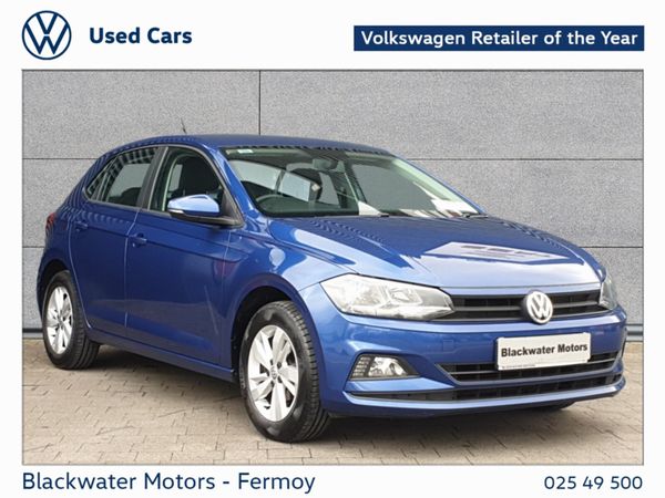 Volkswagen Polo Hatchback, Petrol, 2019, Blue