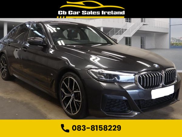 BMW 5-Series Saloon, Diesel Hybrid, 2022, Grey