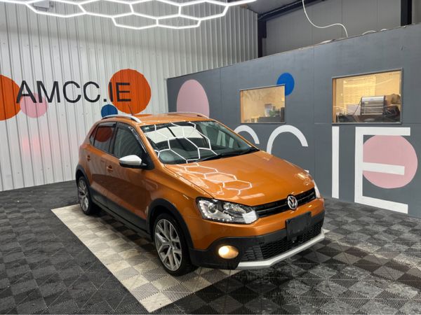 Volkswagen Polo Hatchback, Petrol, 2016, Orange