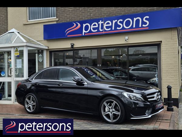 Mercedes-Benz C-Class Saloon, Diesel, 2017, Black