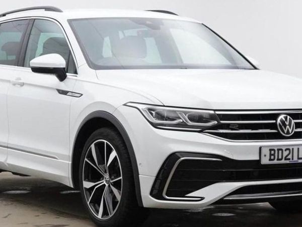 Volkswagen Tiguan SUV, Diesel, 2021, White