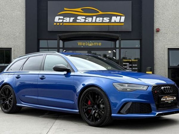 Audi RS6 Estate, Petrol, 2017, Blue