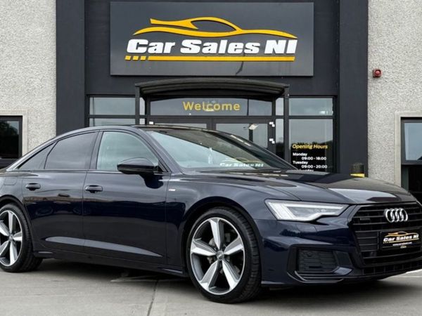 Audi A6 Saloon, Diesel, 2021, Blue