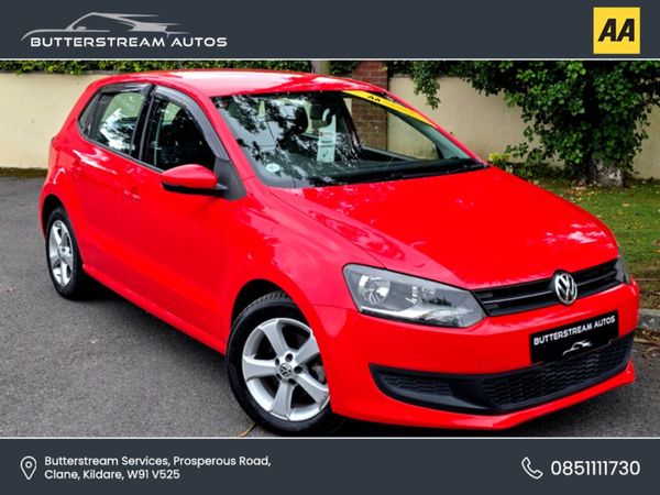 Volkswagen Polo Hatchback, Petrol, 2010, Red
