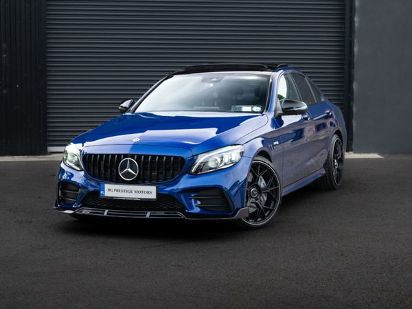 Mercedes-Benz C-Class Saloon, Petrol, 2019, Blue