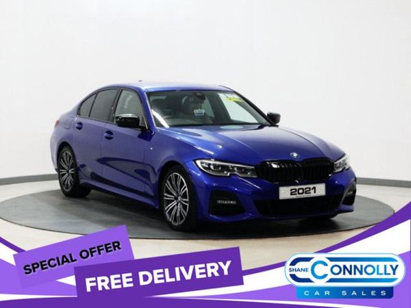 BMW 3-Series Saloon, Diesel, 2021, Blue