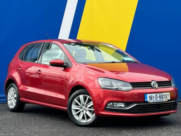 Volkswagen Polo Hatchback, Petrol, 2016, Red
