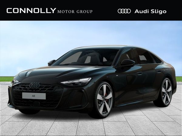 Audi A6 Saloon, Petrol Plug-in Hybrid, 2025, Black