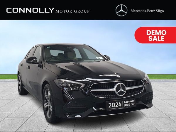 Mercedes-Benz C-Class Saloon, Petrol Hybrid, 2024, Black