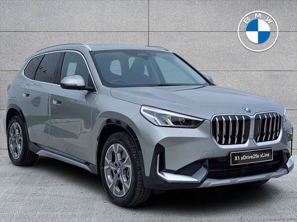 BMW X1 SUV, Petrol Plug-in Hybrid, 2025, Silver
