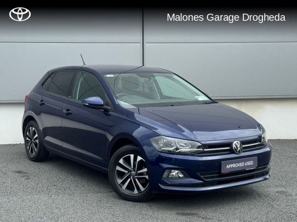 Volkswagen Polo Hatchback, Petrol, 2021, Blue